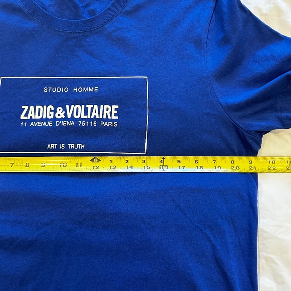 Zadig & Voltaire Blason T-shirt- Medium - Picture 7 of 8